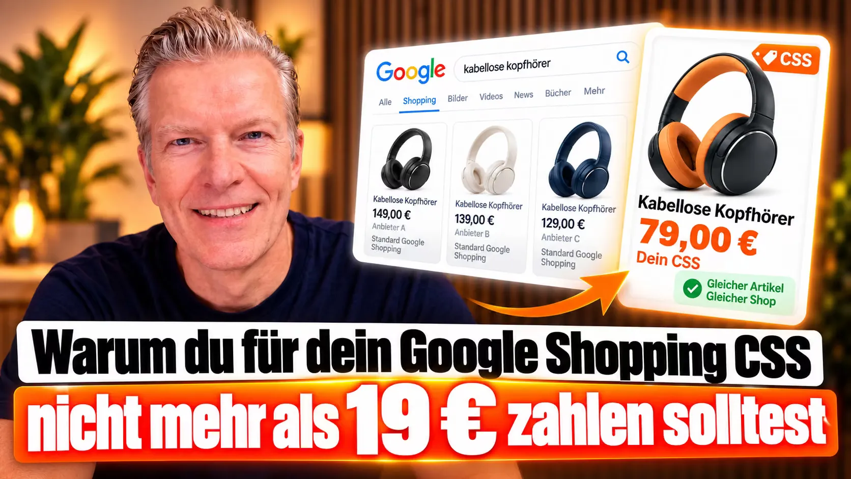 Warum du für dein Google Shopping CSS nicht mehr als 19 € zahlen solltest