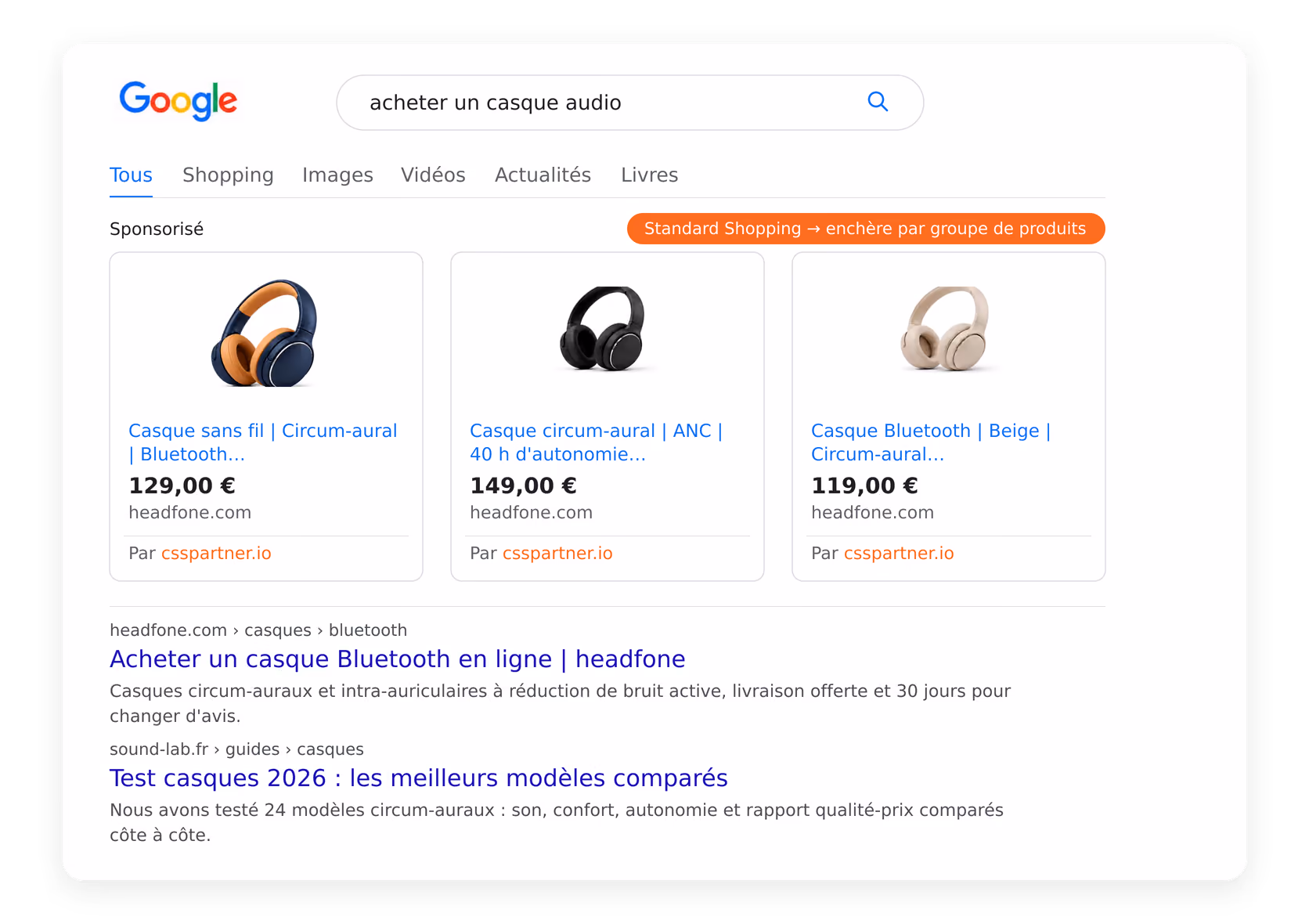 Quand Standard Shopping l'emporte