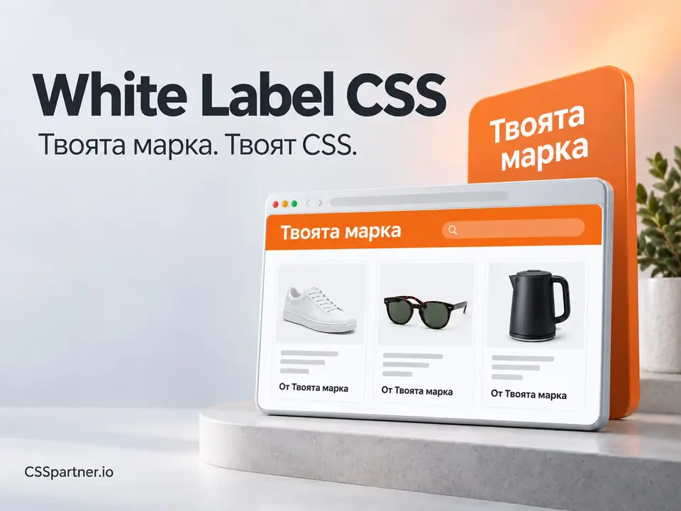 White Label CSS – Твоята марка. Твоят CSS.