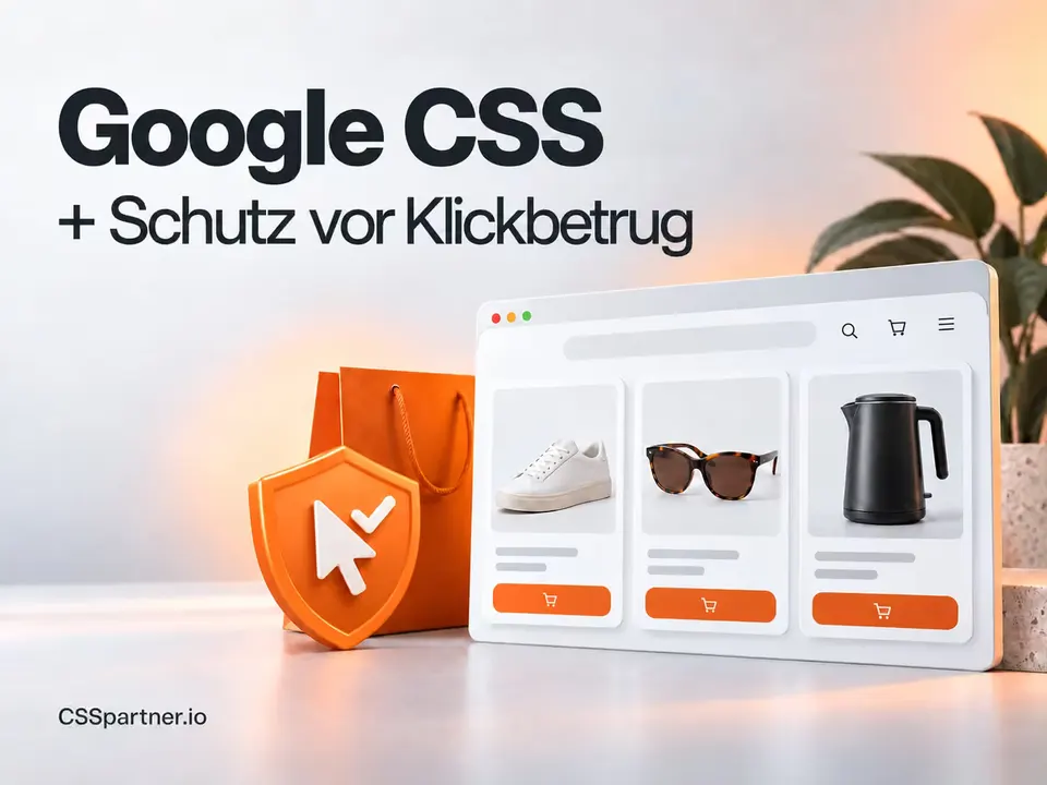 Google CSS + Schutz vor Klickbetrug
