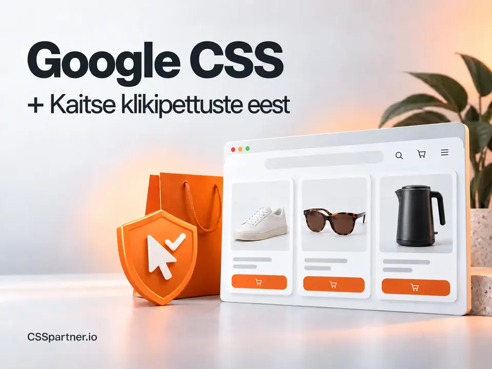 Google CSS + Kaitse klikipettuste eest