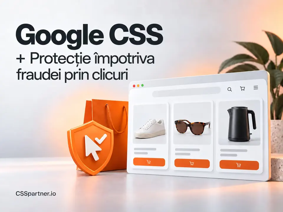 Google CSS + Protecție împotriva fraudei prin clicuri