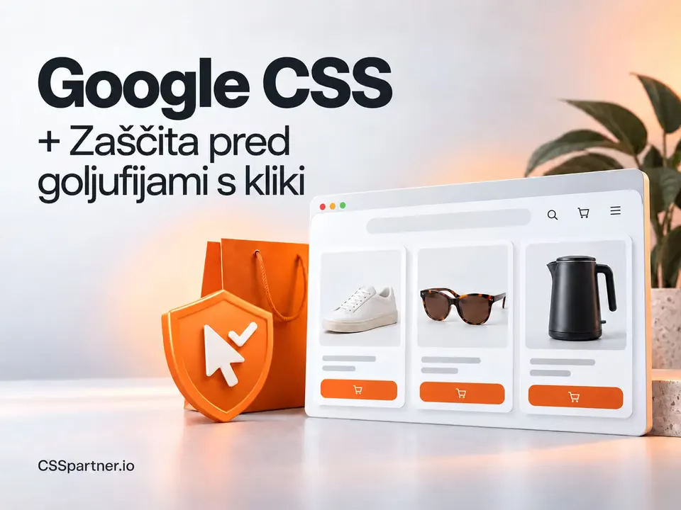 Google CSS + Zaščita pred goljufijami s kliki