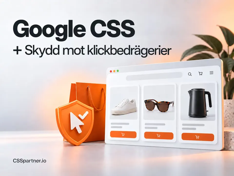 Google CSS + Skydd mot klickbedrägerier