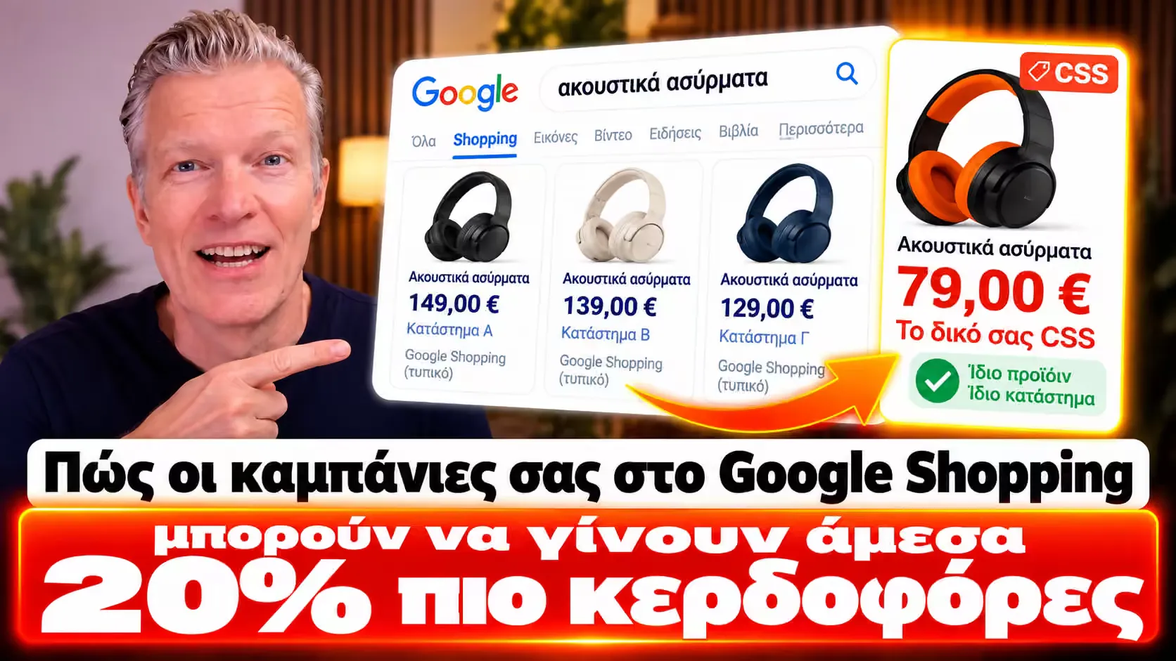 Κάνε το 20% περιθώριο της Google πλεονέκτημά σου.